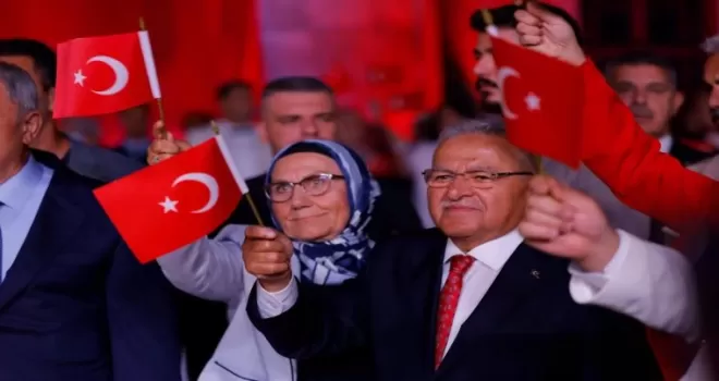 Kayseri Büyükşehir’den 30 Ağustos resepsiyonu