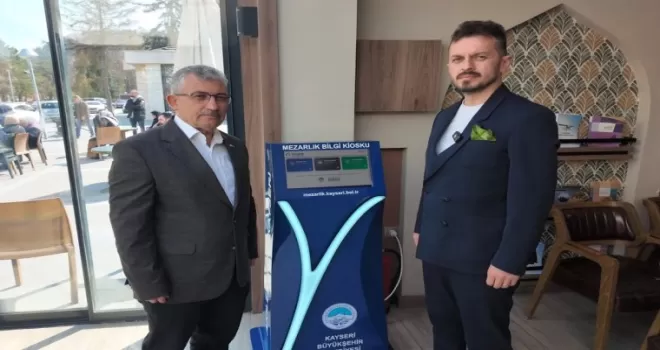 Kayseri Büyükşehir’den mezarlıklara özel bilgi sistemi