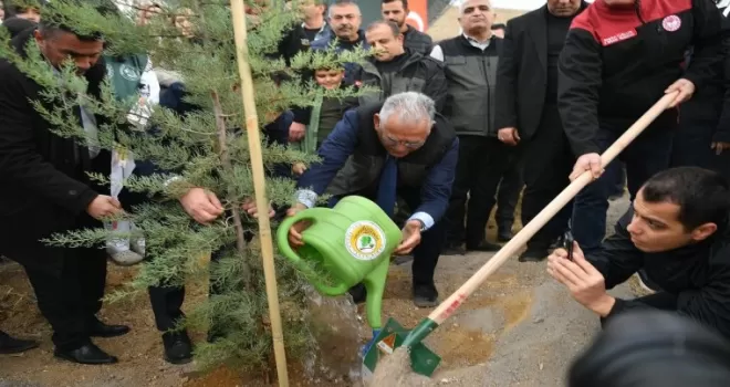 Kayseri Büyükşehir’den şehrin ’yeşil’ine dev yatırım