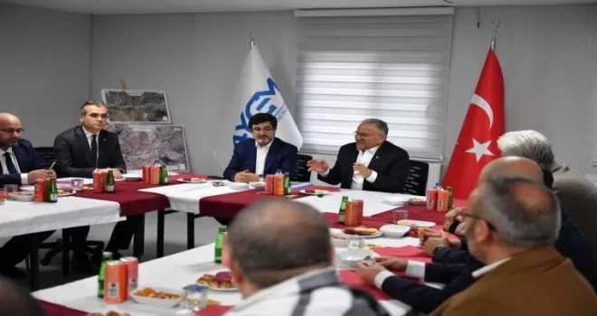 Kayseri Büyükşehir’den YHT projesine yakın takip