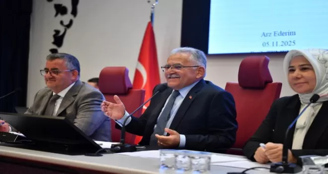 Kayseri Büyükşehir Meclisi’nden Büyükkılıç’a ’su’ teşekkürü