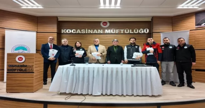 Kayseri’de din görevlilerine afet eğitimi