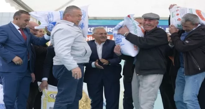 Kayseri’de üreticilere ’büyük’ destek