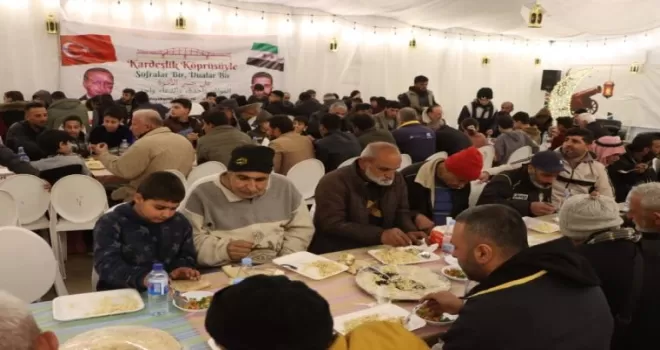 Kayseri’den Tartar’a kardeşlik sofrası