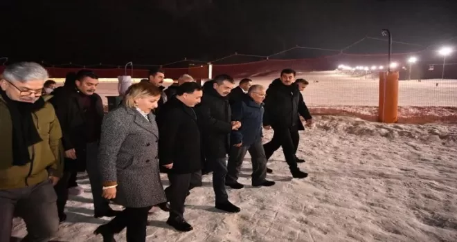 Kayseri Erciyes Bakan Tekin’i ağırladı