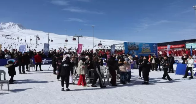 Kayseri Erciyes’e coşkulu veda