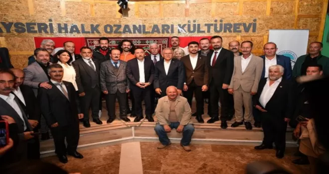 Kayseri Halk Ozanları Kültür Evi açıldı
