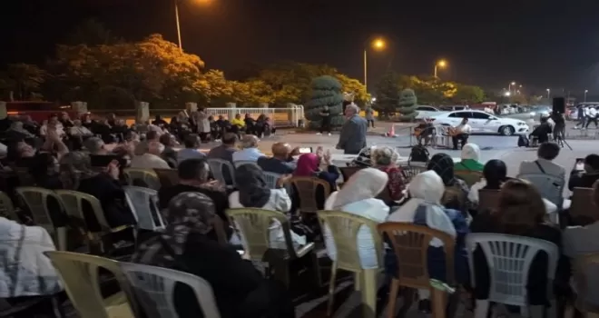Kayseri hobi bahçelerinde sazlı sözlü akşam