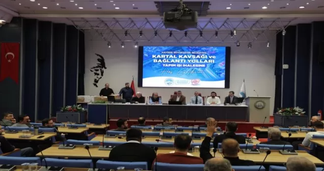 Kayseri Kartal kKavşağı’nda ihale zamanı