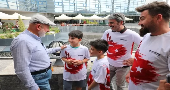 Kayseri Kocasinan’da baba ile çocuk satran çta buluştu