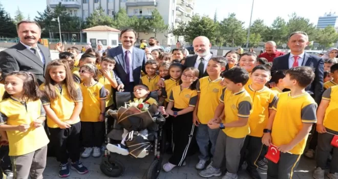 Kayseri Kocasinan’da ilk ders zili çaldı
