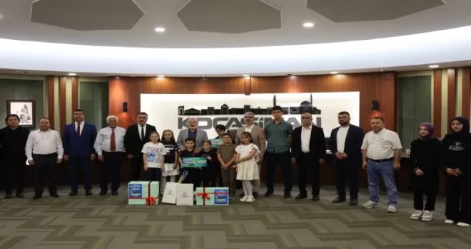 Kayseri Kocasinan’da öğrencilerden ’geri dönüşüm seferberliği’ne destek