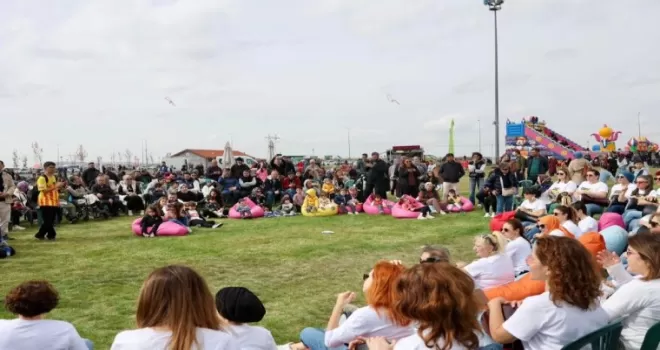 Kayseri Kocasinan’dan çocuklar için uçurtma şenliği