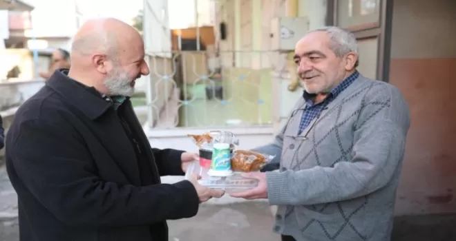 Kayseri Kocasinan’dan evlere sıcak yemek servisi