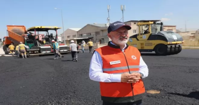 Kayseri Kocasinan’ın altyapısında dömüşüm tam gaz sürüyor