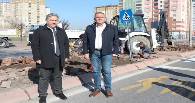 Kayseri Melikgazi Belediyesi’nden estetik hareketler