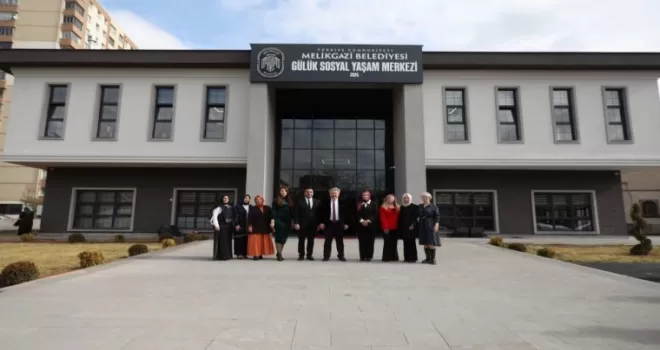 Kayseri Melikgazi’de Gülük’e Sosyal Yaşam Merkezi