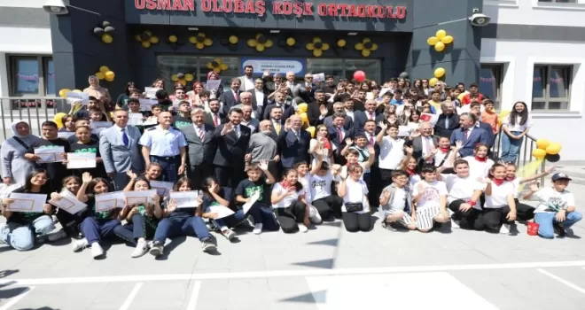 Kayseri Melikgazi’de karne heyecanı