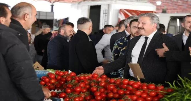 Kayseri Melikgazi’den konforlu pazar yerleri