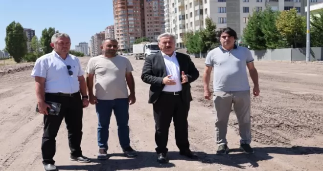 Kayseri Melikgazi’den ulaşıma taze soluk