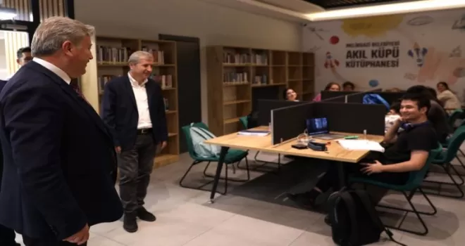Kayseri Melikgazi’nin Akıl Küpü Kütüphaneleri ışık saçıyor