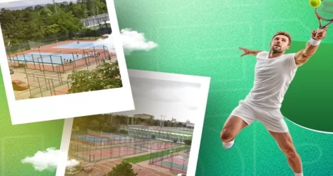 Kayseri Sümer Tenis Kortları hizmete açıldı
