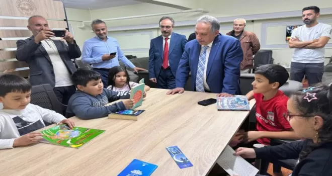 Kayseri Talas’ın ’Apartman Kütüphane’ projesine büyük ilgi