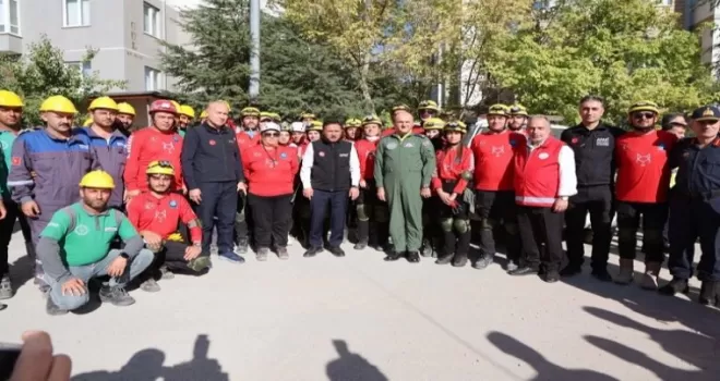 Kayseri Talas’ın deprem tatbikatına tam not