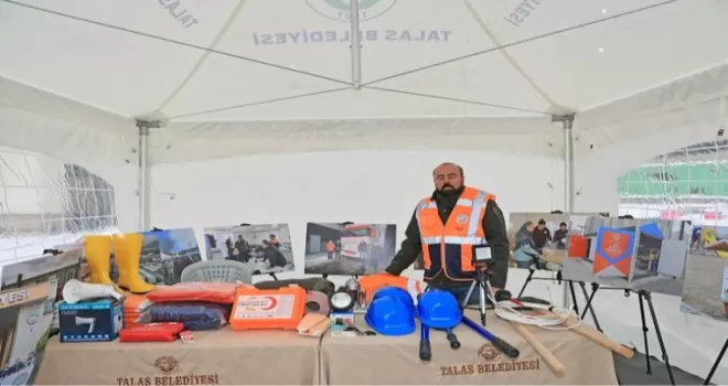 Kayseri Talas’ta deprem farkındalığı
