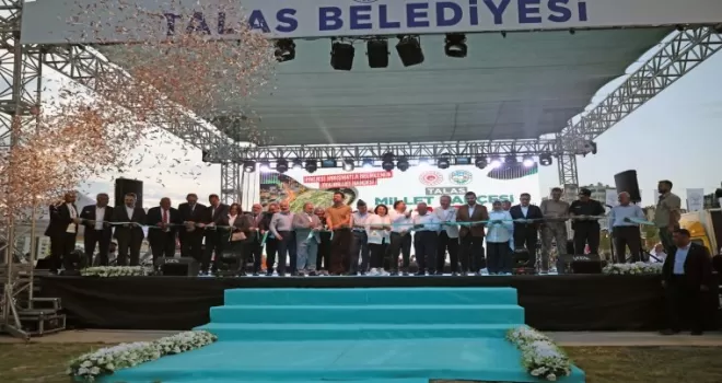 Kayseri Talas’ta millet bahçesine kavuştu