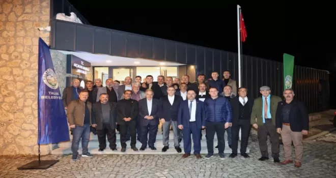 Kayseri Talas’ta muhtarlar Akçakaya’da buluştu