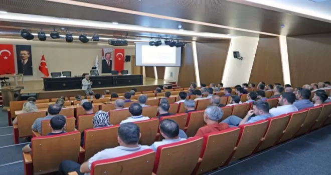 Kayseri Talas’ta personele hukuki eğitim