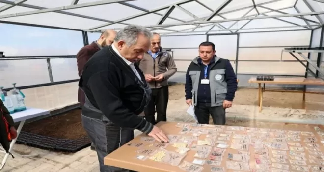 Kayseri Talas’ta tulum eşliğinde tohum şenliği