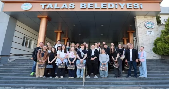 Kayseri Talas’tan uluslararası iş birlikleri
