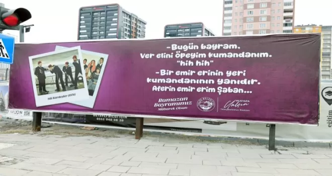 Kayseri Talas’tan Yeşilçam konseptli görsel