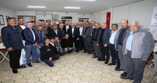 Kayseri Talaslı muhtarlar Reşadiye’de buluştu