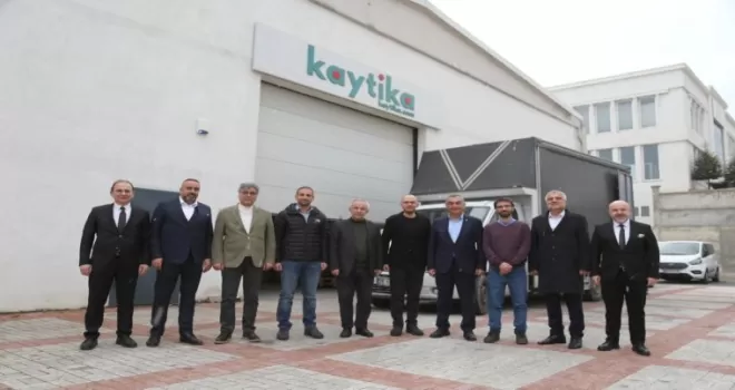 KAYSO’dan en hızlı büyüyen Kayserili firmalara tebrik ziyareti