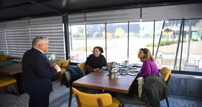 KAYTUR Glütensiz Kafe’ye ziyaretçi akını