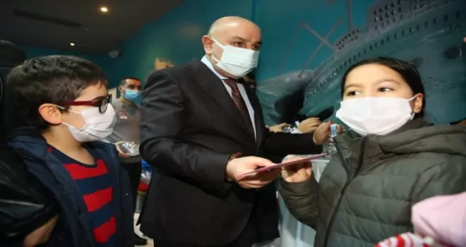 Keçiören Belediyesi Deniz Dünyası otizmli çocukları ağırladı
