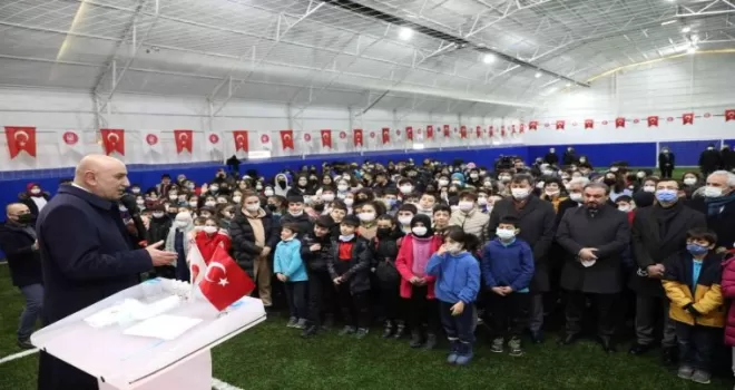 Keçiören Belediyesi’nden eğitime spor tesisi desteği
