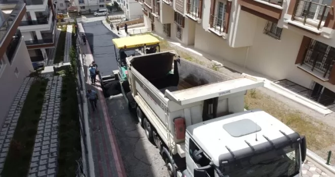 Keçiören’de asfalt sezonu başladı
