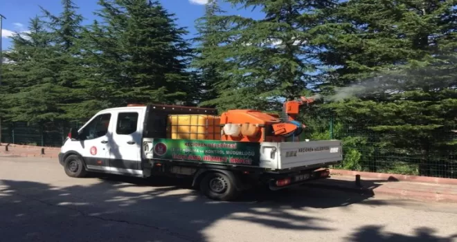 Keçiören’de ilaçlama seferberliği

