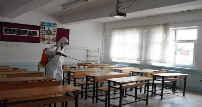 Keçiören’de okullar için ‘dezenfeksiyon timi’ kuruldu
