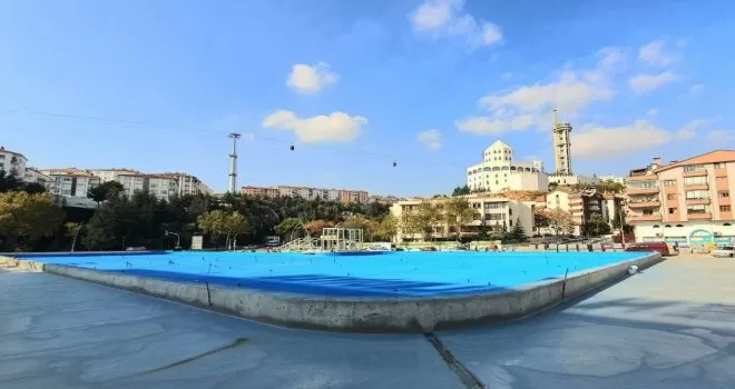 Keçiören’de süs havuzlu otopark hizmete açılacak

