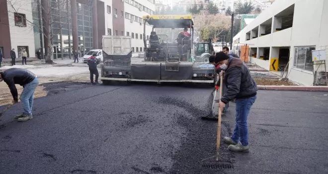 Keçiören’deki otoparkta finale son adım
