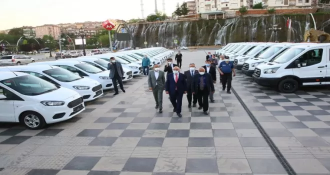 Keçiören’e daha hızlı hizmet için 42 yeni araç
