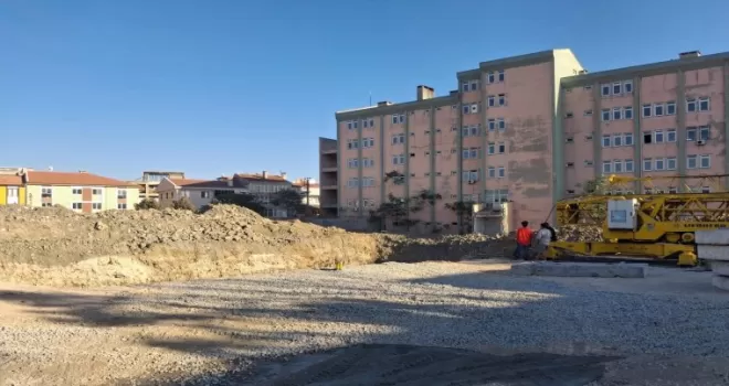 Keşan’da eski hastane alanına yeni sağlık kompleksi kuruluyor