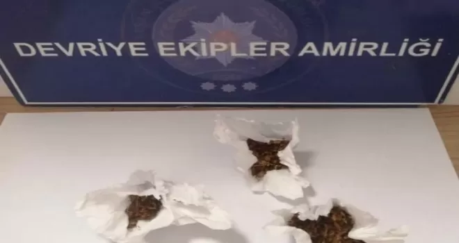 Keşan’da ticari takside uyuşturucu taşıdılar! 2 tutuklama