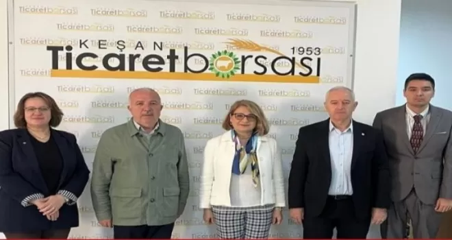 Keşan’da Uygulamalı Bilimler’den Ticaret Borsası’na ziyaret