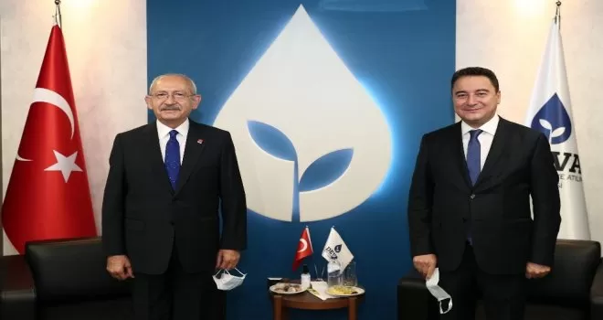 Kılıçdaroğlu, Babacan’ı ziyaret etti

